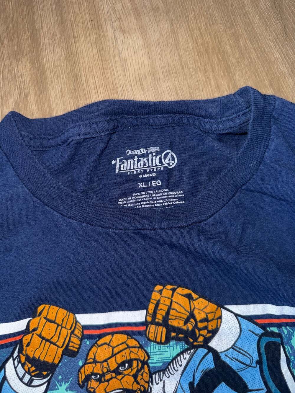 Marvel Studios The Fantastic Four: First Steps Graphic T-Shirt View 4